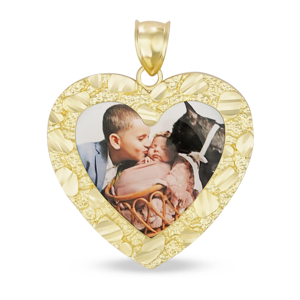 10K Gold deals Heart Pendant