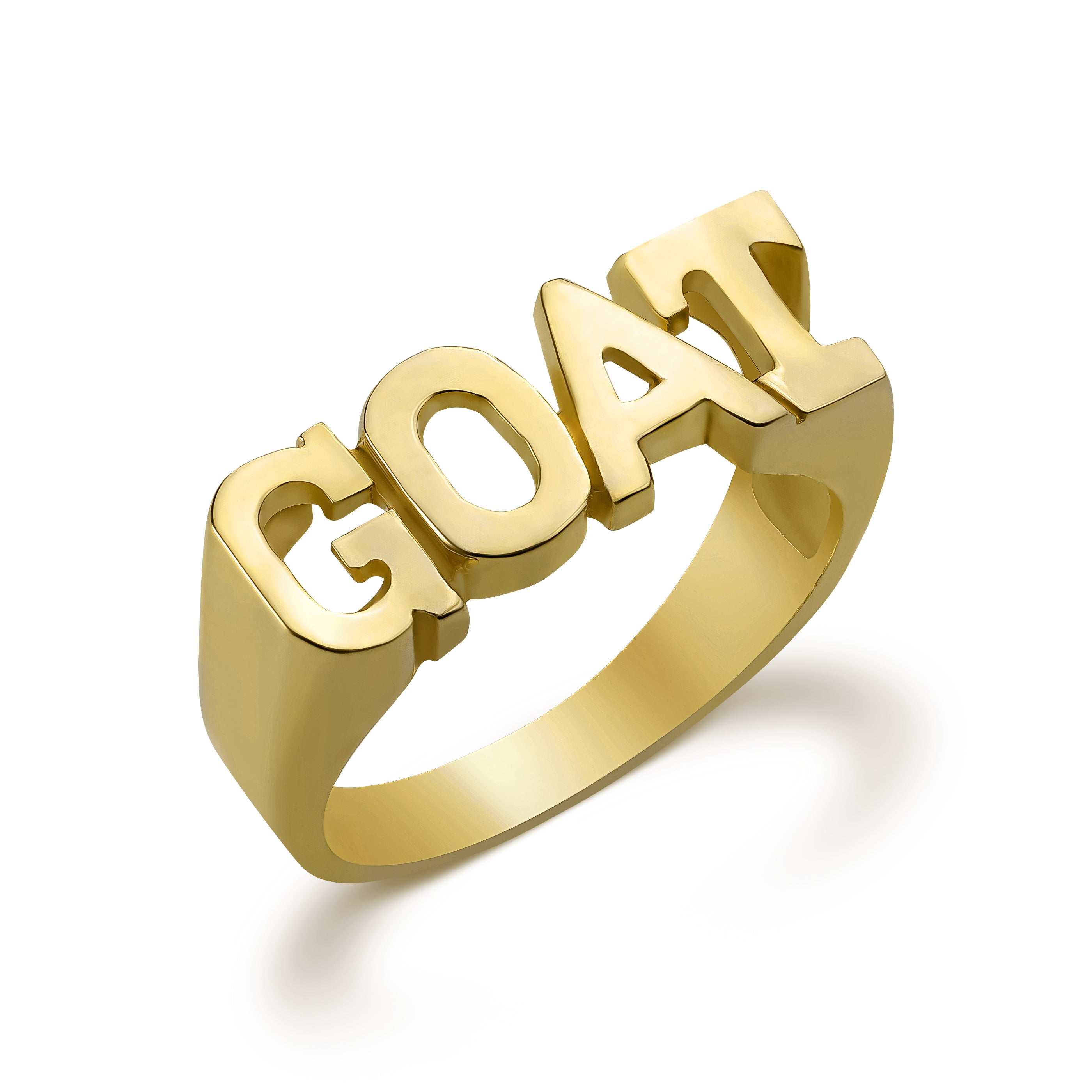 10k Gold Classic GOAT Ring – Nolters