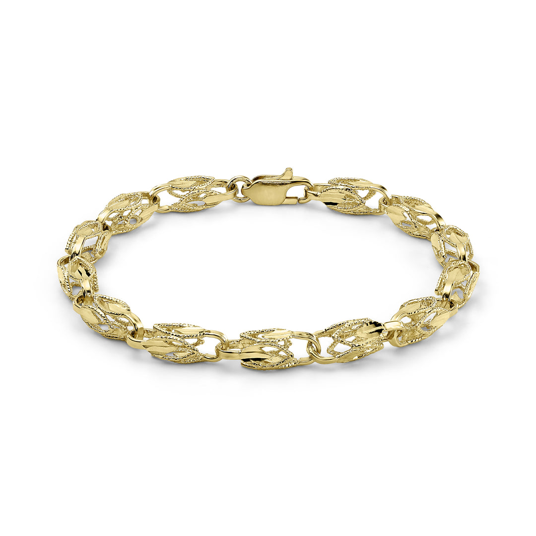 10k Gold Vintage Turkish Link Bracelet/Anklet